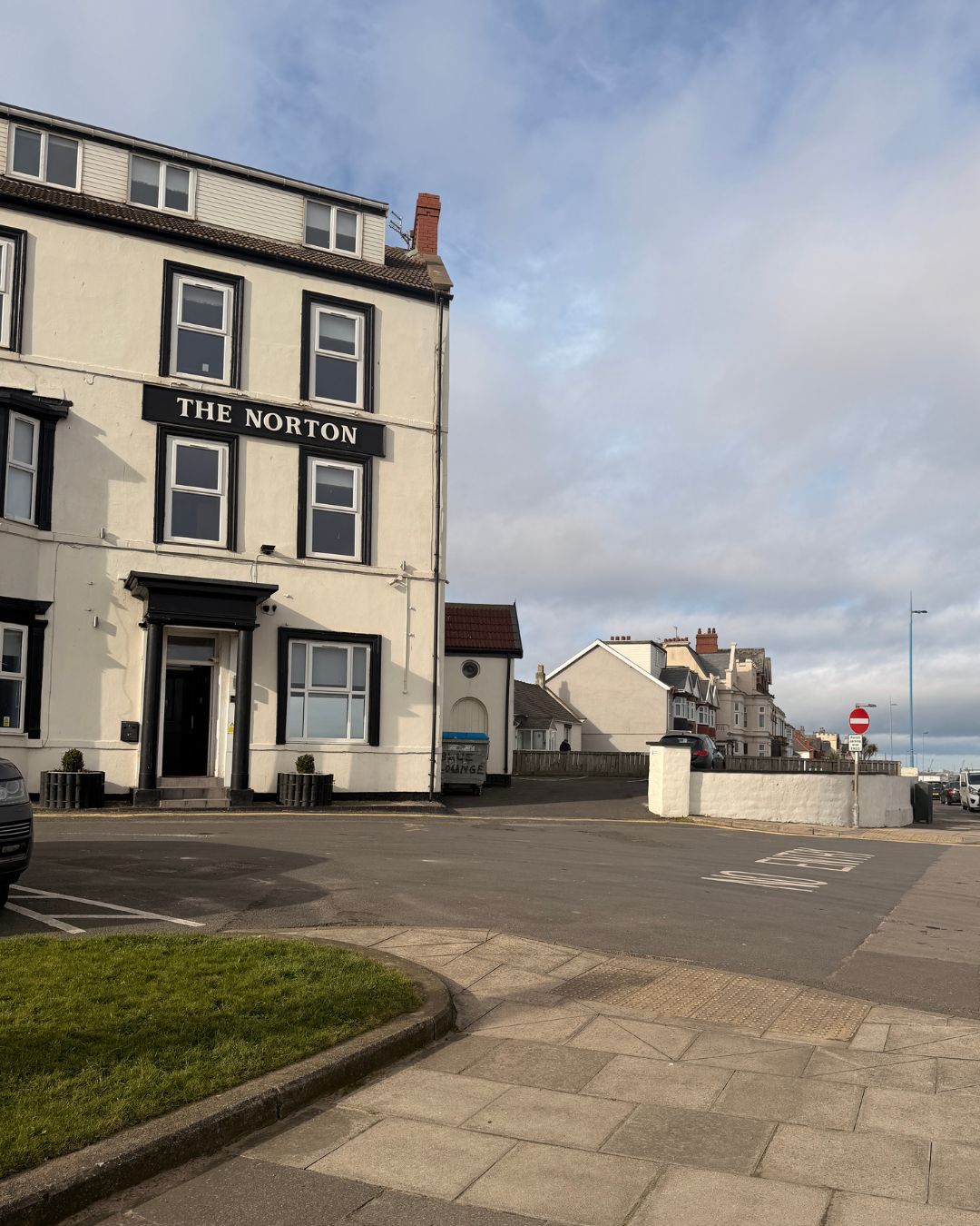The car park adjacent to The Norton. Walk to your room in under a minute.