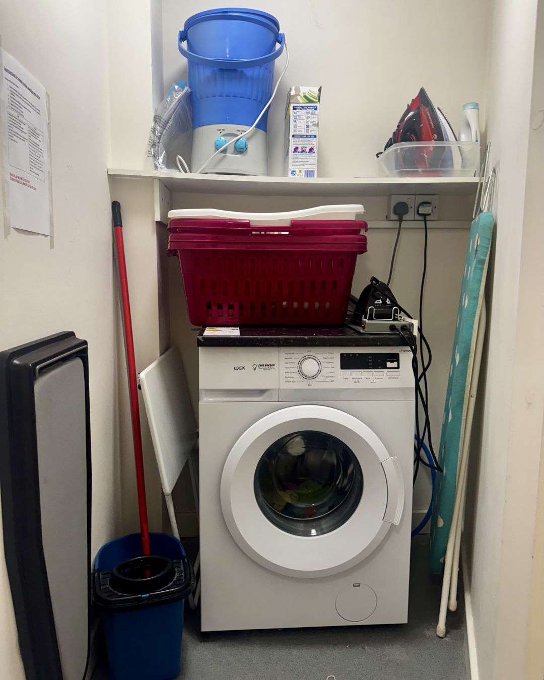 On-site laundry facilities